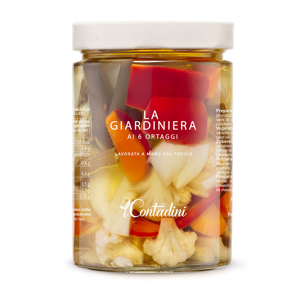 Giardiniera ai 6 ortaggi 520g