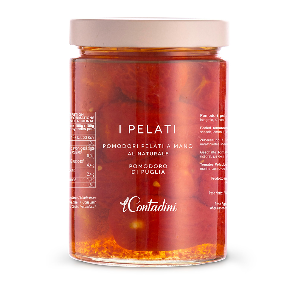 Pelati a mano 550g