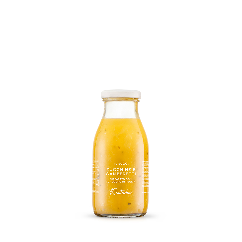Sugo Zucchine e Gamberetti 250g