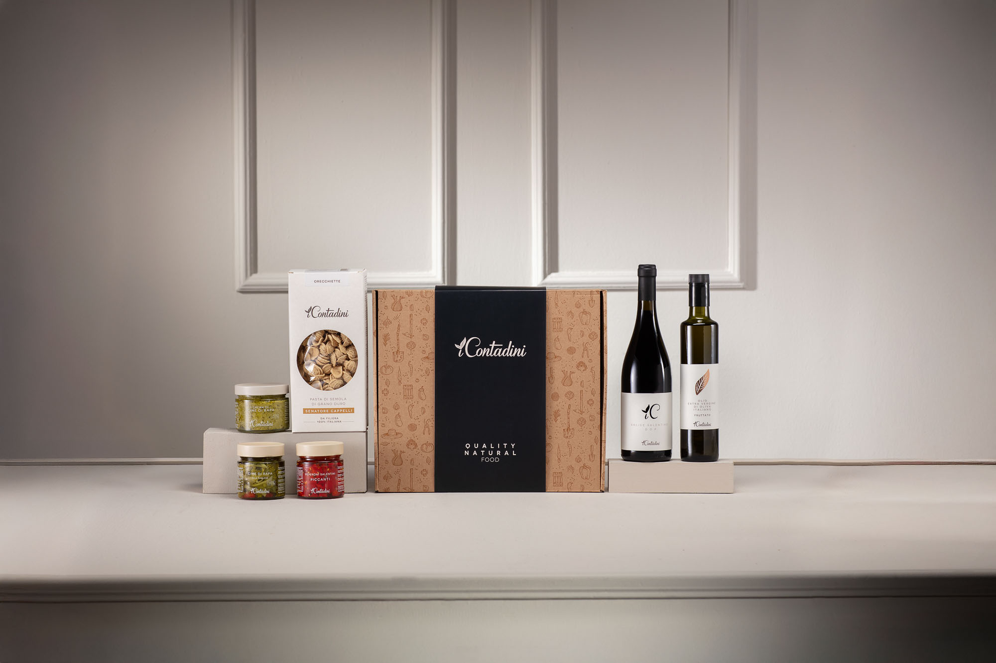 box regalo iContadini ORECCHIETTE E CIME DI RAPA
