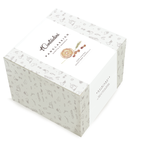 Lievitati i Contadini: Panclassico packaging